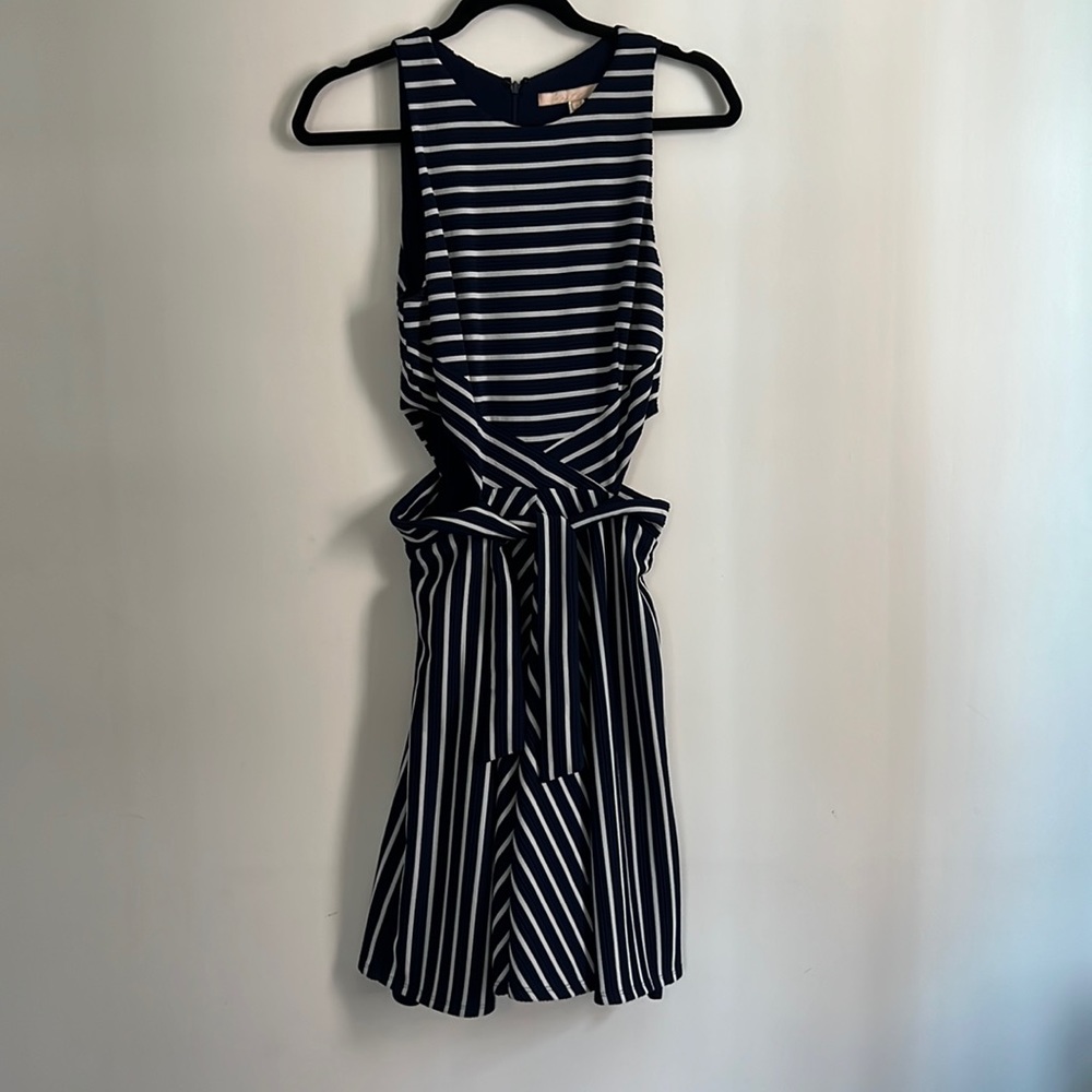 anthropology size M cutout dress